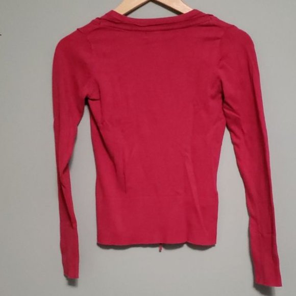 Mango Basics Pink Zip Up Cardigan - Picture 3 of 7